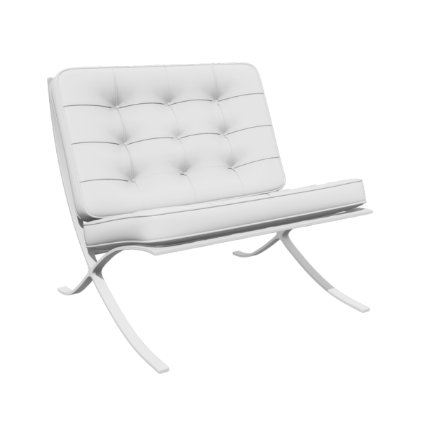 Křeslo Barcelona - Ludwig Mies van der Rohe