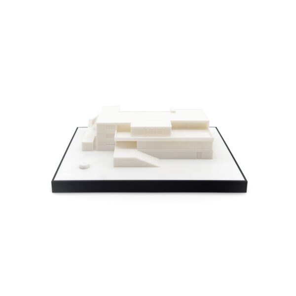 Vila Tugendhat – osvětlený stavebnicový model – 3D tištěný suvenýr z Brna